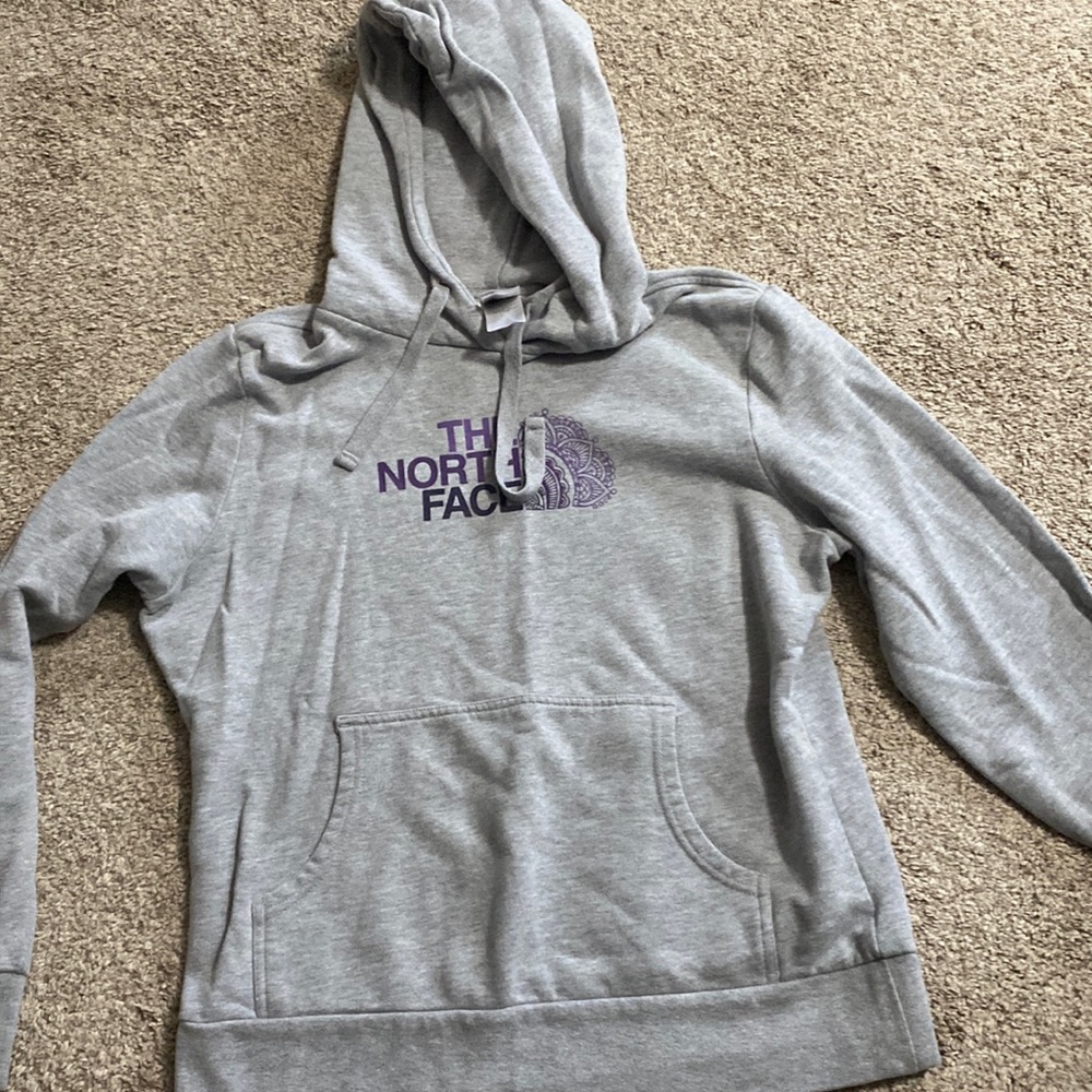 North face hoodie like new